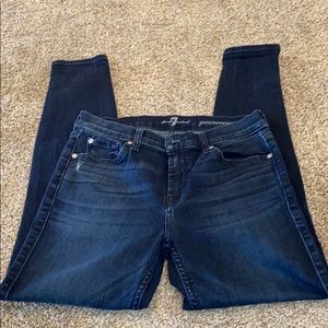 7 For All Mankind ‘gwenevere’ skinny jeans Size 30